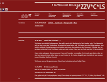 Tablet Screenshot of jazzvocals.de